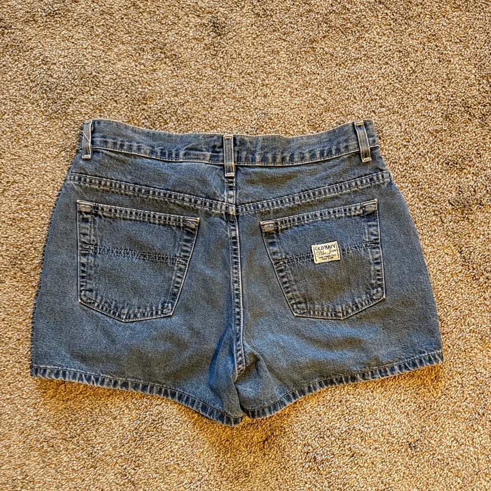 Vintage Old Navy Women's Blue Jean Shorts